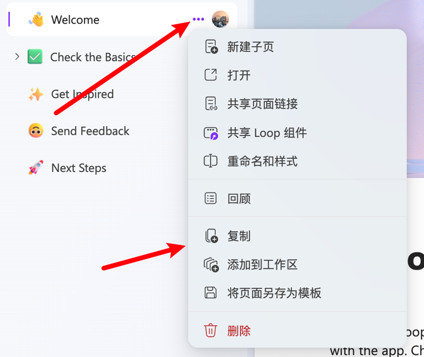 Loop 创意缺失的功能